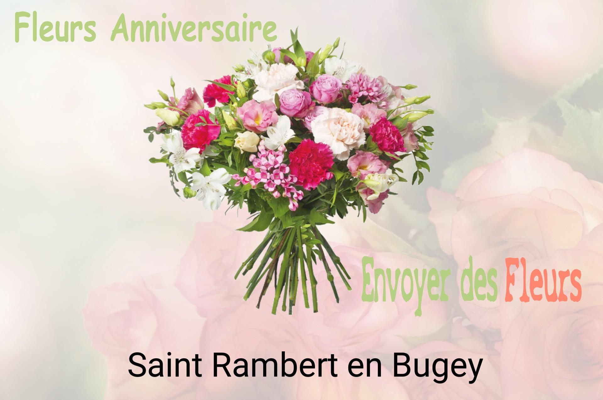 Bouquet de fleurs d’anniversaire livré à Saint-Rambert-en-Bugey