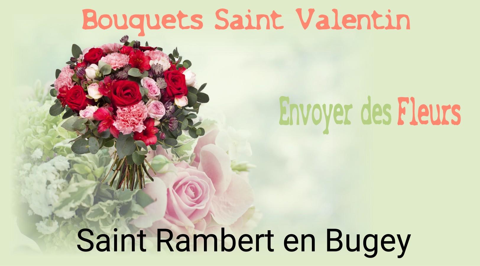 Roses de Saint-Valentin livrées à Saint-Rambert-en-Bugey